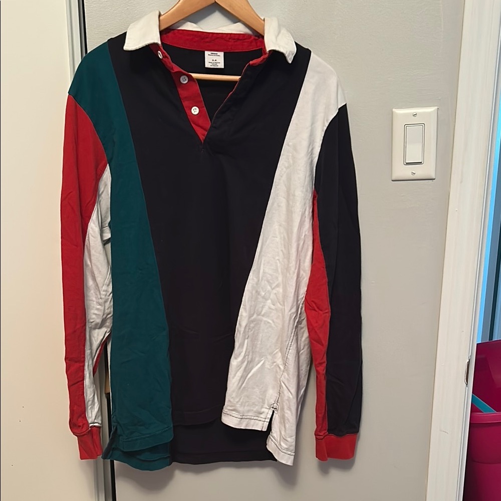 Urban Outfitters Red and Black Shirt